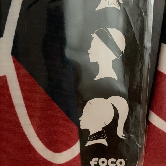 NEW SET OF 2 NFL HOUSTON TEXANS TEAM GAITER, SCARF, HEADBAND. UNISEX - Picture 5 of 5